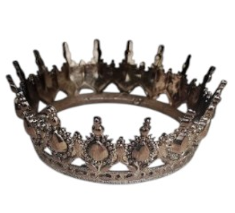 Kahverengi Mika Pasta Tacı